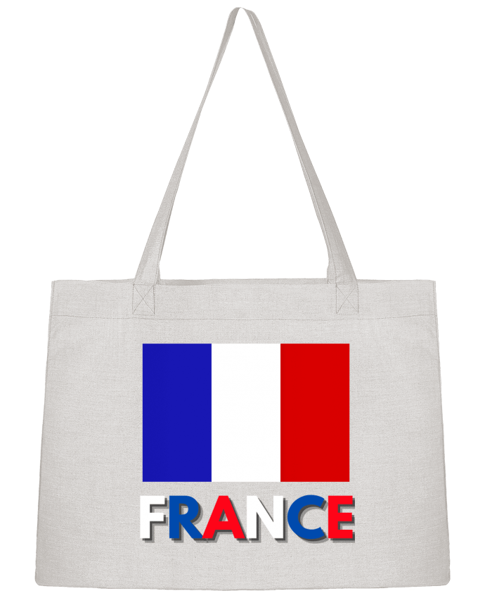 Sac Shopping Drapeau France par Anastasia