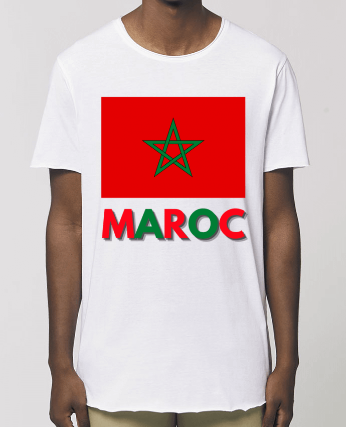 Tee-shirt Homme Drapeau Maroc Par  Anastasia