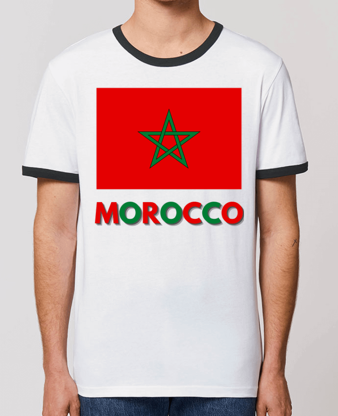 T-shirt Drapeau Maroc par Anastasia