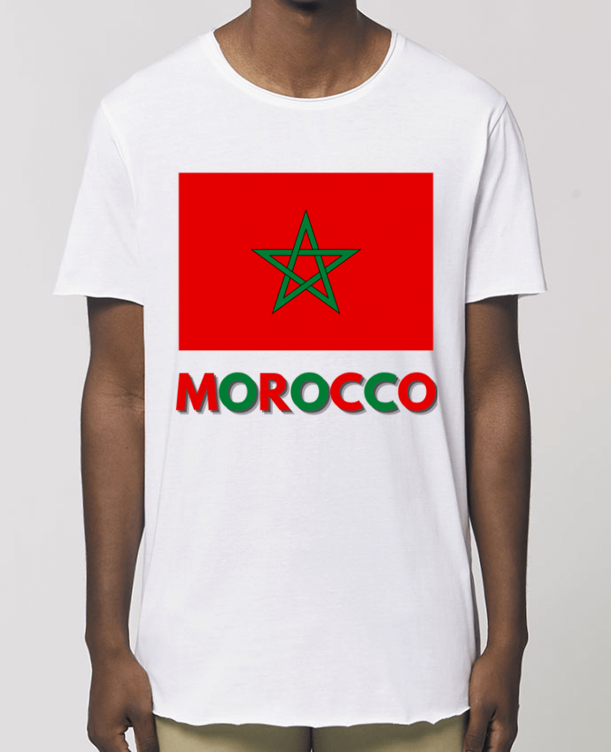 Tee-shirt Homme Drapeau Maroc Par  Anastasia