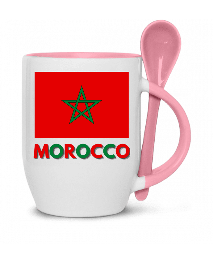  Tasse cuillère Drapeau Maroc par Anastasia