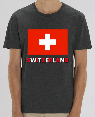 T-Shirt Drapeau suisse par Anastasia