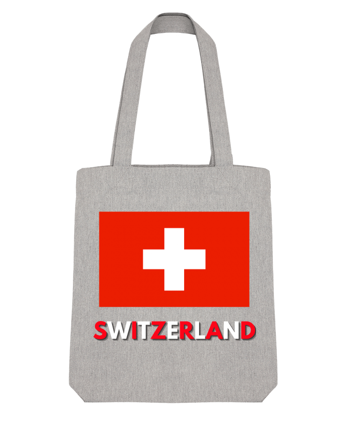Tote Bag Stanley Stella Drapeau suisse par Anastasia 