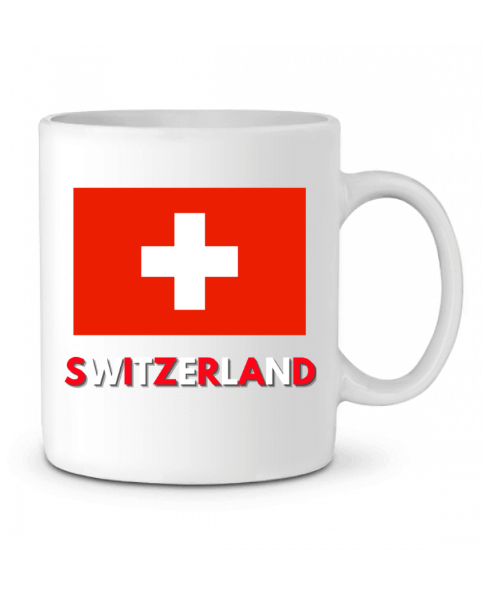 Mug  Drapeau suisse par Anastasia