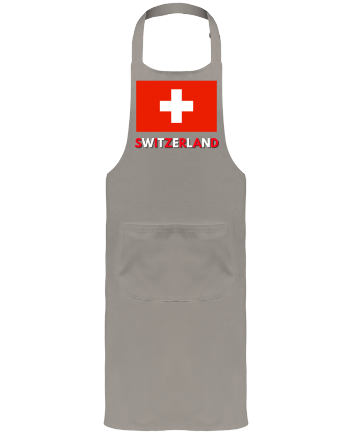 Tablier avec poches Drapeau suisse par Anastasia