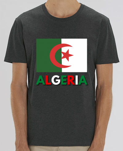 T-Shirt Drapeau Algerie par Anastasia