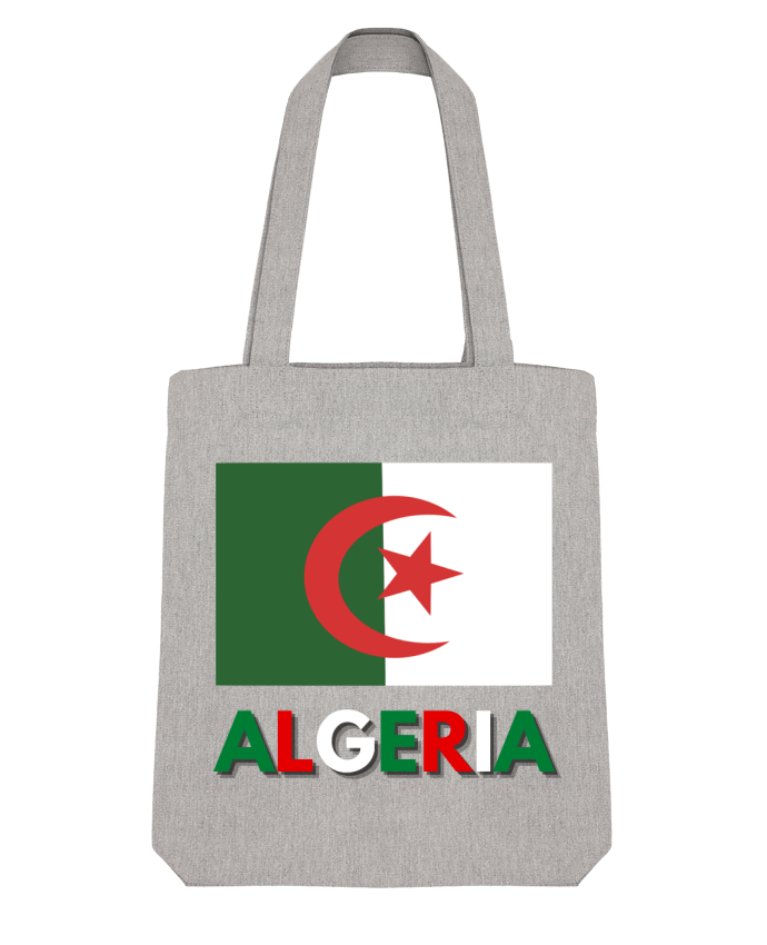 Tote Bag Stanley Stella Drapeau Algerie par Anastasia 