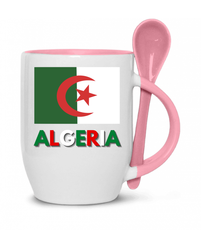 Tasse cuillère Drapeau Algerie par Anastasia