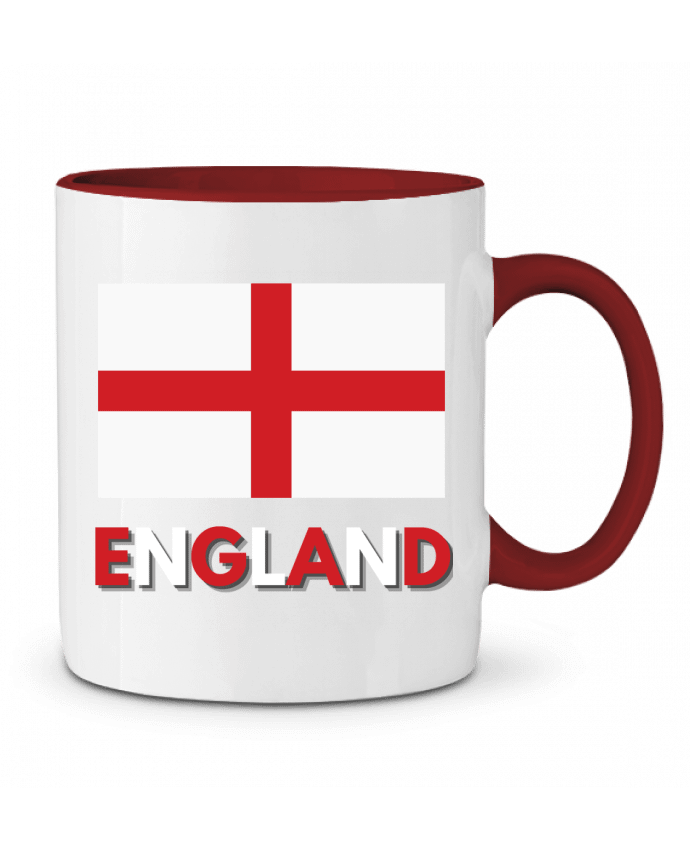 Mug bicolore Drapeau Angleterre Anastasia