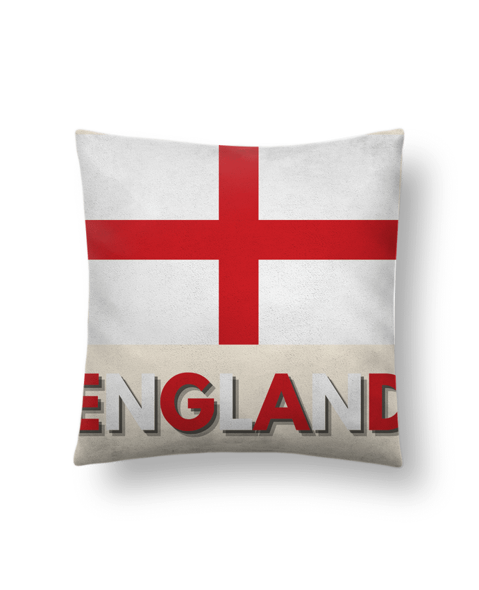 Coussin suédine Drapeau Angleterre par Anastasia