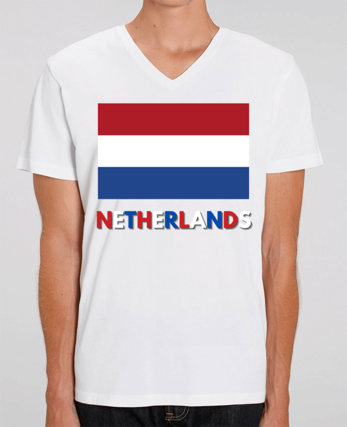 T-shirt homme Drapeau Pays Bas par Anastasia