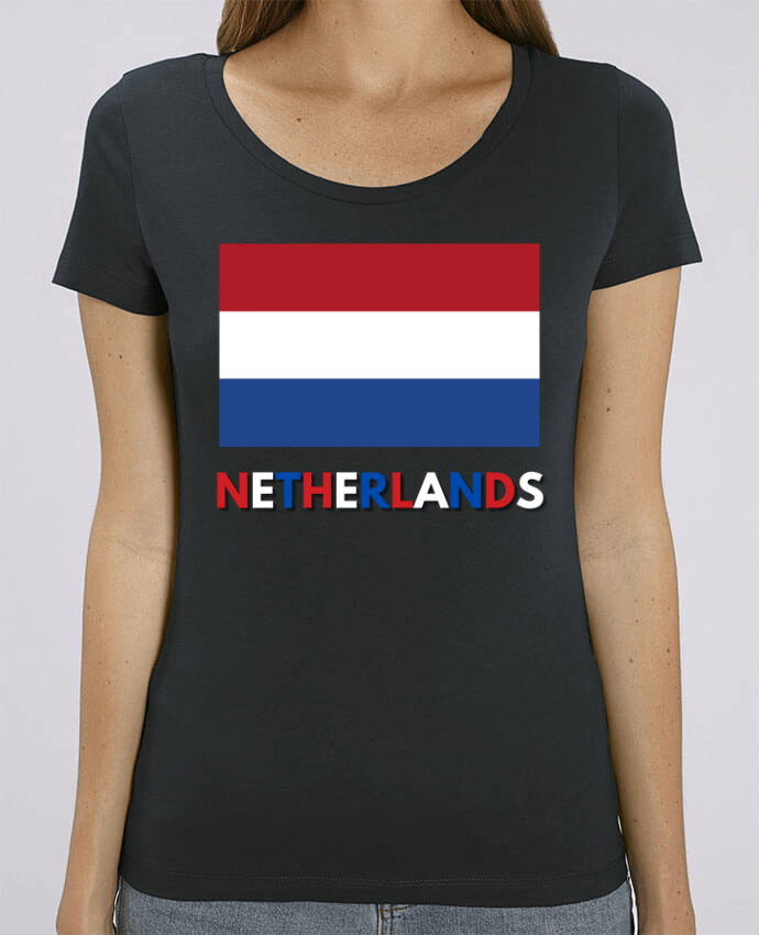 T-shirt Femme Drapeau Pays Bas par Anastasia