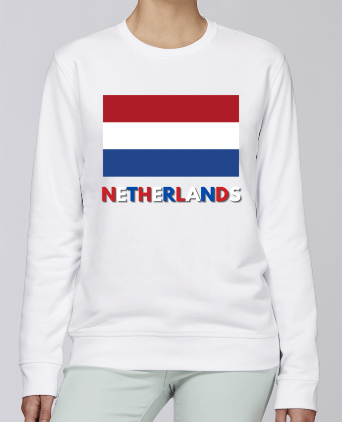 Sweatshirt Drapeau Pays Bas par Anastasia