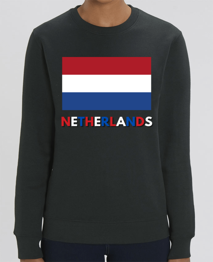 Sweat-shirt Drapeau Pays Bas Par Anastasia