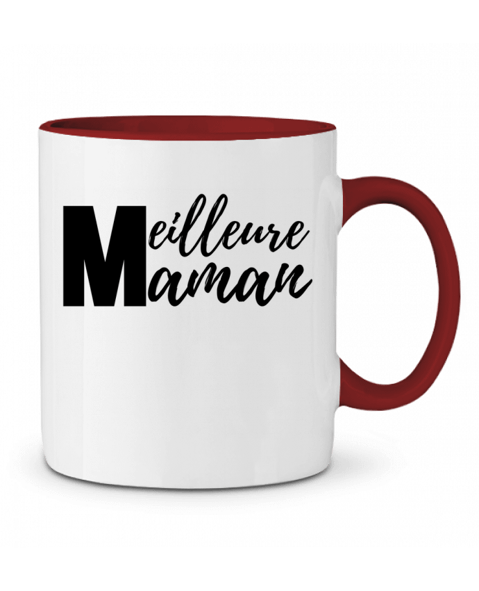 Mug bicolore Meilleure maman Anastasia