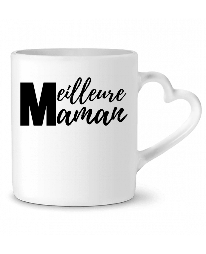 Mug coeur Meilleure maman par Anastasia