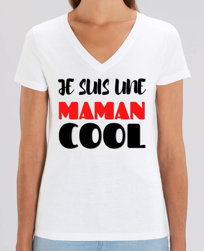 Tee-shirt femme Je suis une maman cool Par  Anastasia