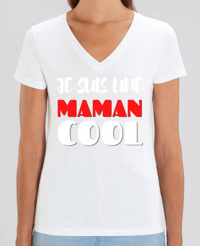 Tee-shirt femme Je suis une maman cool Par  Anastasia