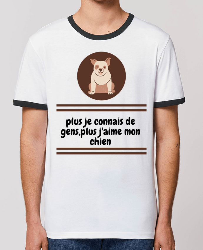 T-shirt J'aime mon chien par Anastasia