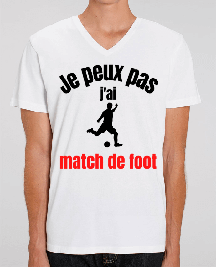 T-shirt homme Je peux pas,j'ai match de foot par Anastasia
