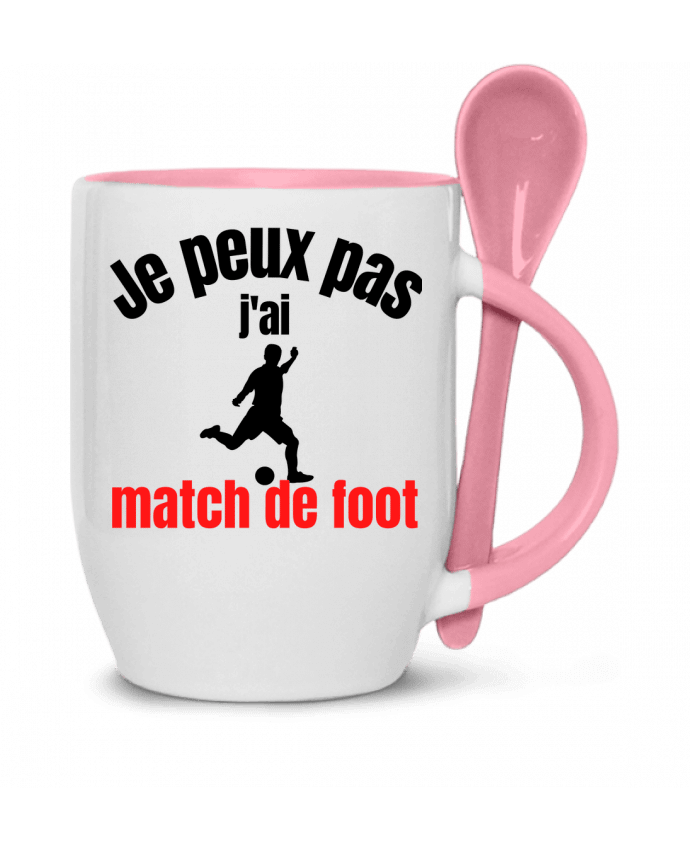  Tasse cuillère Je peux pas,j'ai match de foot par Anastasia