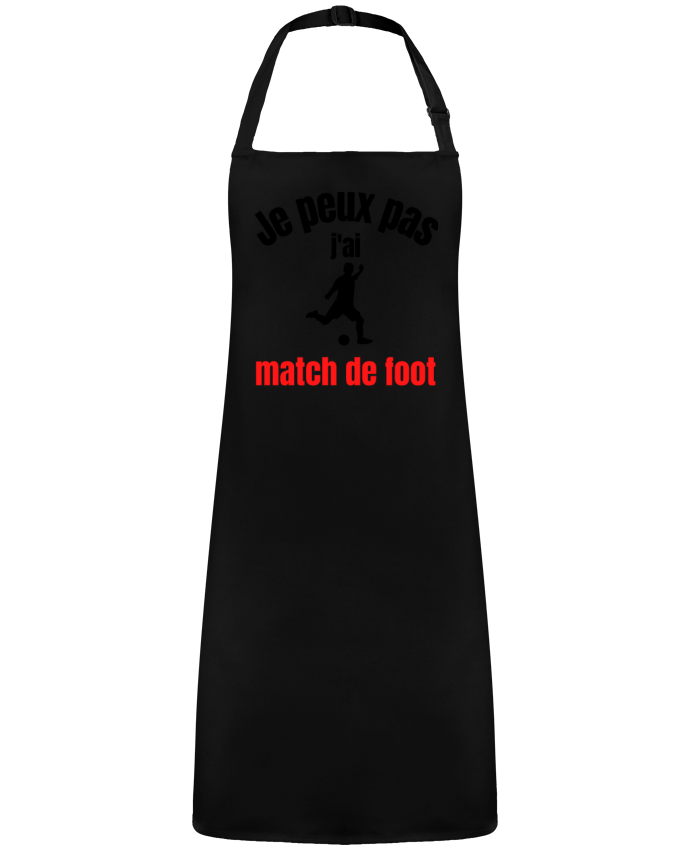 Tablier Je peux pas,j'ai match de foot par  Anastasia