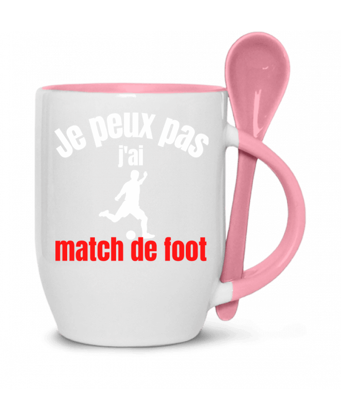  Tasse cuillère Je peux pas,j'ai match de foot par Anastasia