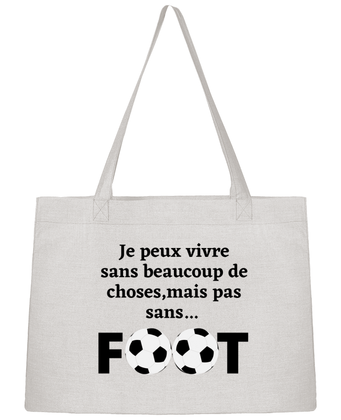 Sac Shopping Fou de foot par Anastasia