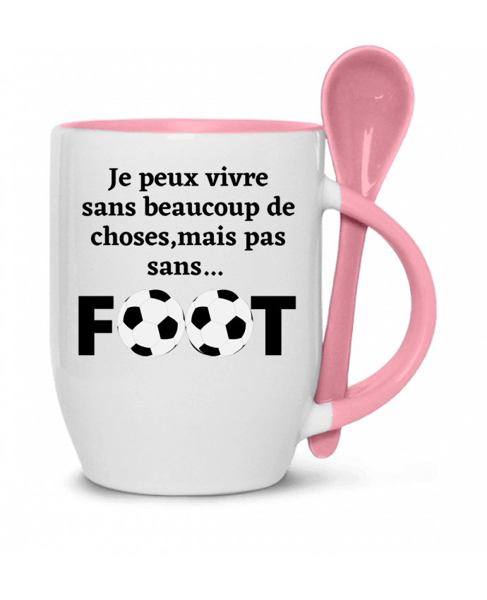  Tasse cuillère Fou de foot par Anastasia