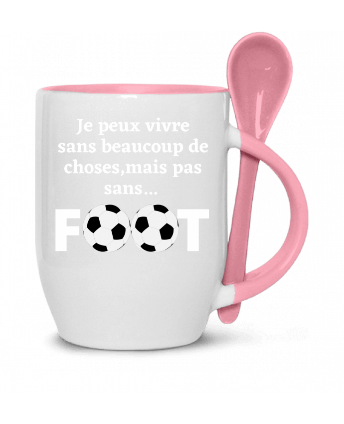  Tasse cuillère Fou de foot par Anastasia