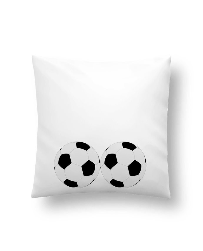 Coussin Fou de foot par Anastasia