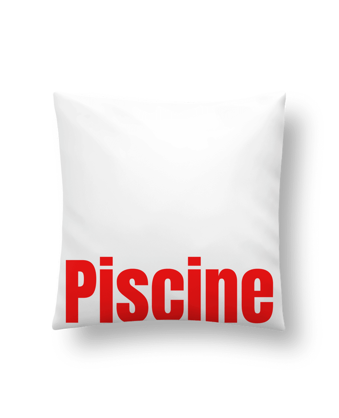 Coussin Je peux pas,j'ai piscine par Anastasia