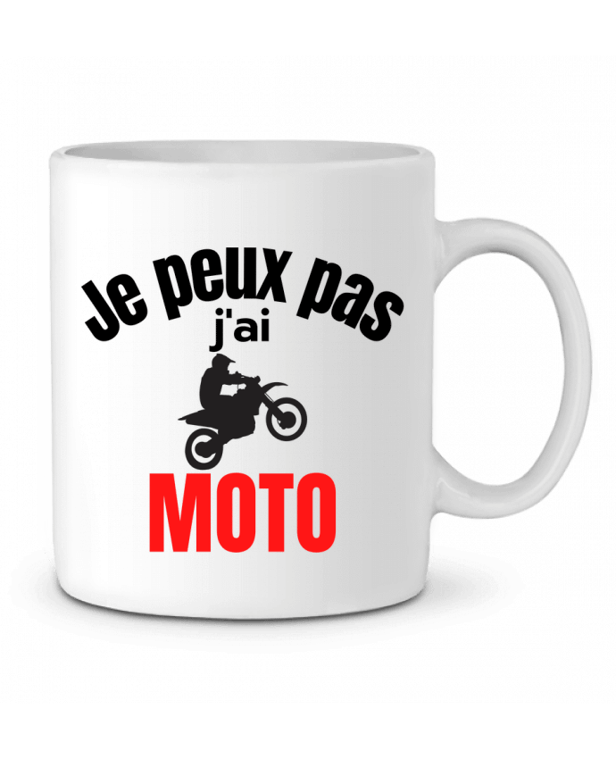 Mug  Je peux pas,j'ai moto par Anastasia