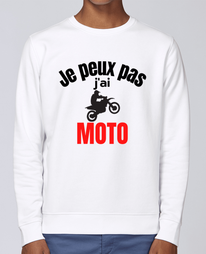 Sweatshirt Je peux pas,j'ai moto par Anastasia