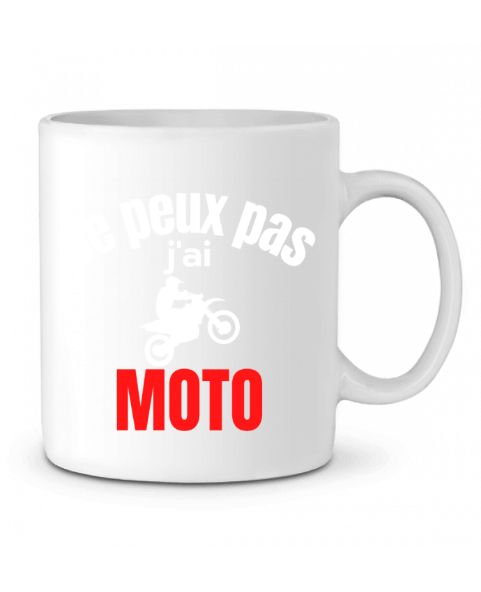 Mug  Je peux pas,j'ai moto par Anastasia