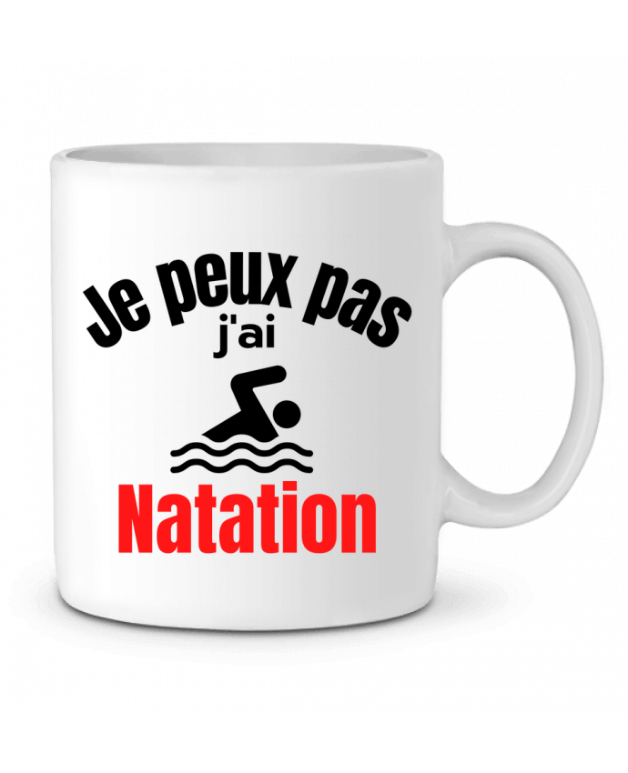 Mug  Je peux pas,j'ai natation par Anastasia