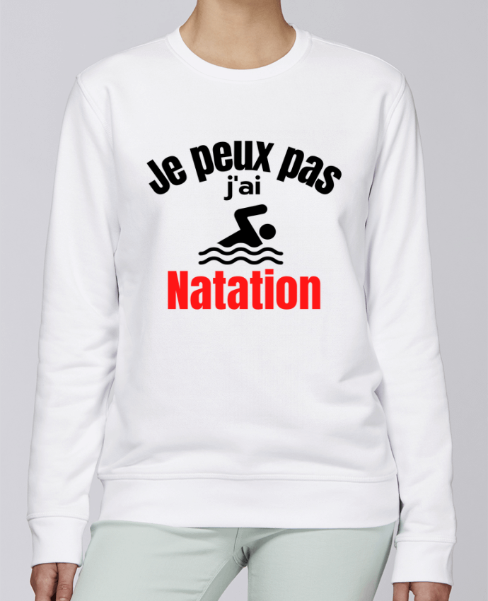 Sweatshirt Je peux pas,j'ai natation par Anastasia