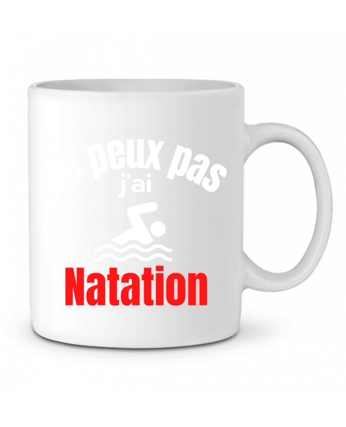 Mug  Je peux pas,j'ai natation par Anastasia