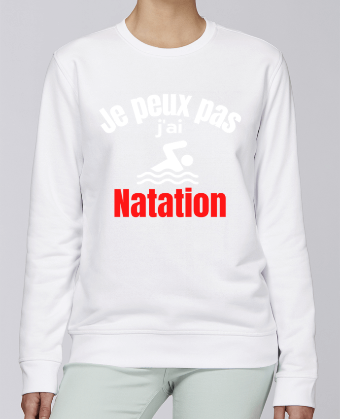 Sweatshirt Je peux pas,j'ai natation par Anastasia