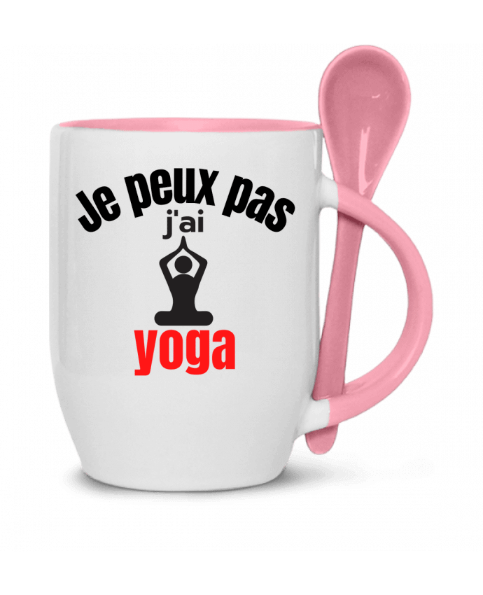  Tasse cuillère Je peux pas,j'ai yoga par Anastasia