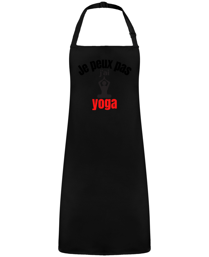 Tablier Je peux pas,j'ai yoga par  Anastasia