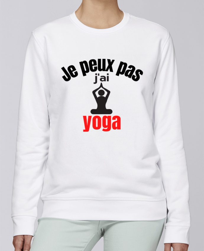 Sweatshirt Je peux pas,j'ai yoga par Anastasia