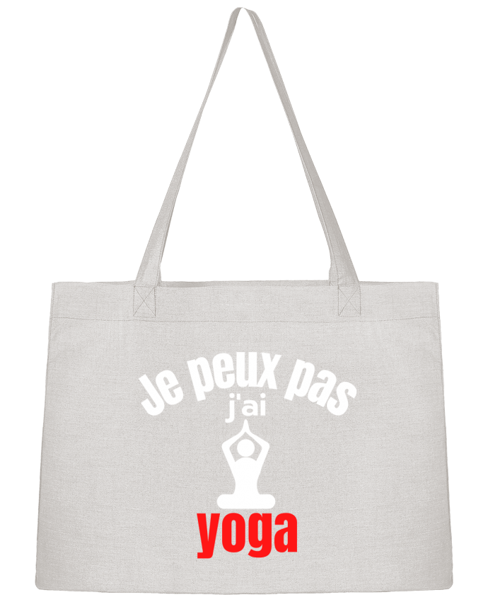 Sac Shopping Je peux pas,j'ai yoga par Anastasia