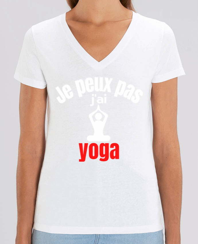 Tee-shirt femme Je peux pas,j'ai yoga Par  Anastasia