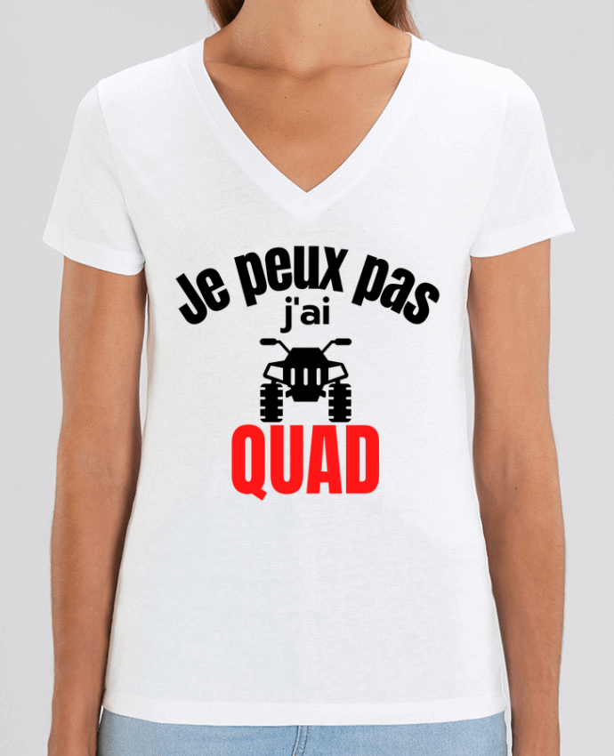 Tee-shirt femme Je peux pas,j'ai Quad Par  Anastasia