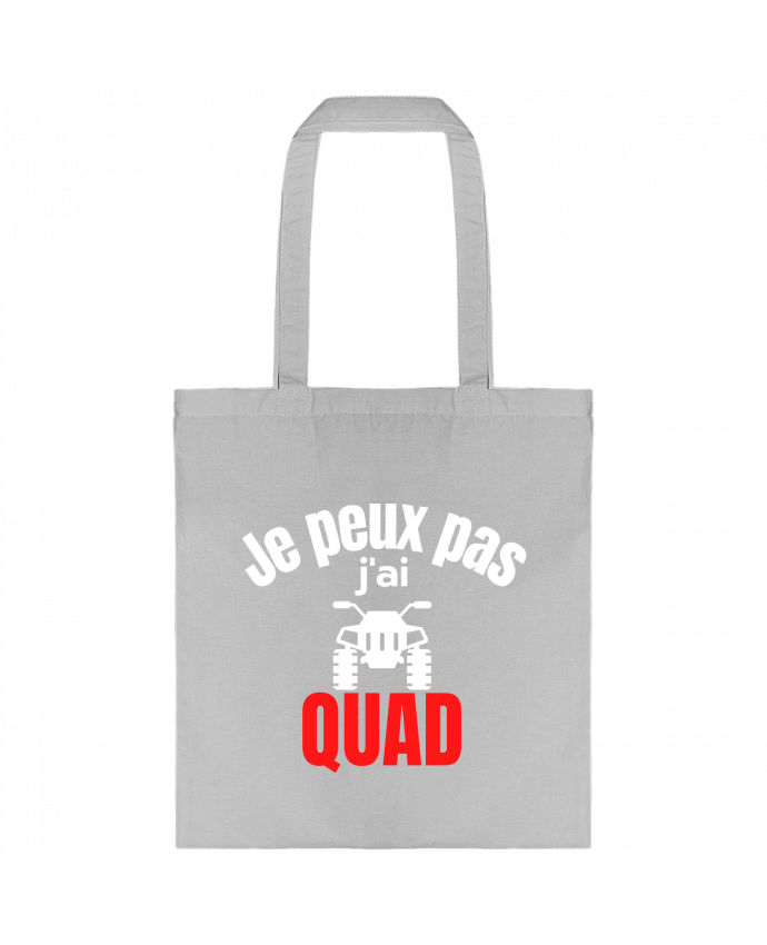 Bolsa de Tela de Algodón Je peux pas,j'ai quad por Anastasia