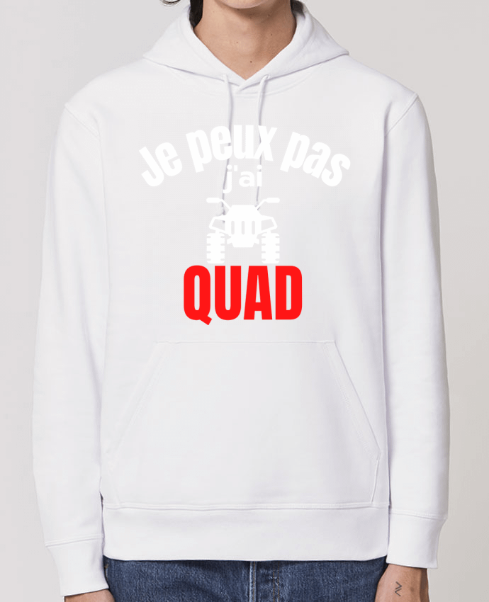 Sudadera Essential con capucha unisex  Drummer Je peux pas,j'ai quad Par Anastasia