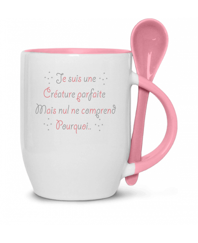  Tasse cuillère Je suis une créature parfaite.. par Ladies