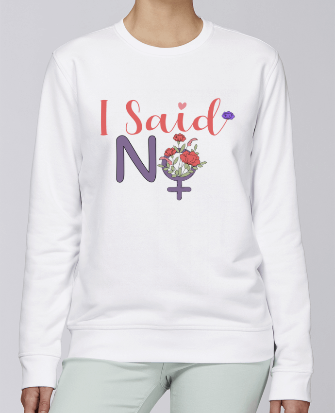 Sweatshirt I said NO par Ladies