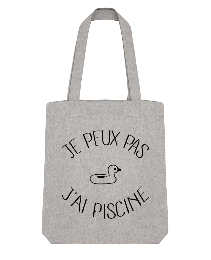 Tote Bag Stanley Stella Je peux pas j'ai piscine par Freeyourshirt.com 